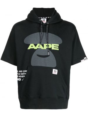 T-shirt mit kapuze mit print Aape By *a Bathing Ape® schwarz