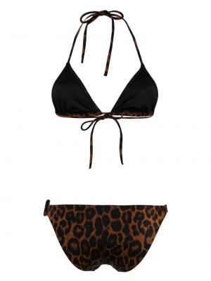 Bikini à imprimé à imprimé léopard Tom Ford