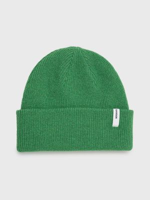 Vlněný klobouk Samsøe Samsøe zelený