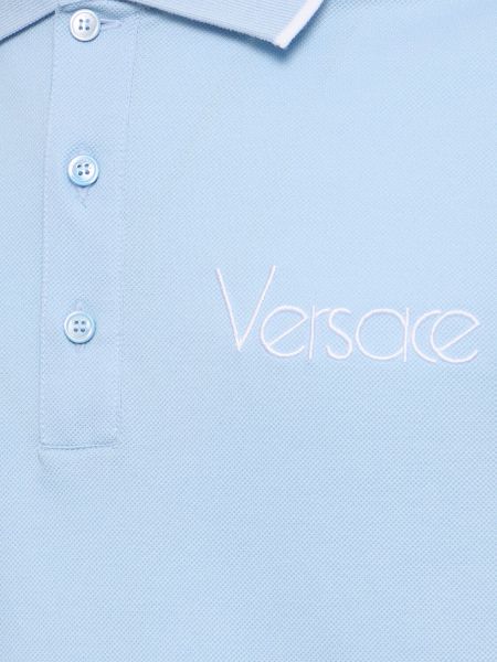 Polo de algodón Versace