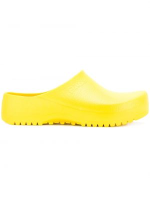 Loafers na podpatku na nízkém podpatku Birkenstock žluté