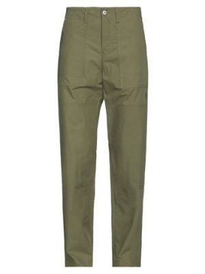 Pantaloni di cotone Marcelo Burlon verde