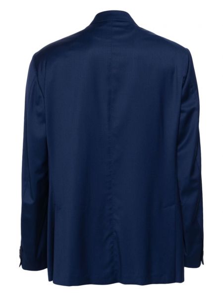 Anzug mit fischgrätmuster Corneliani blau
