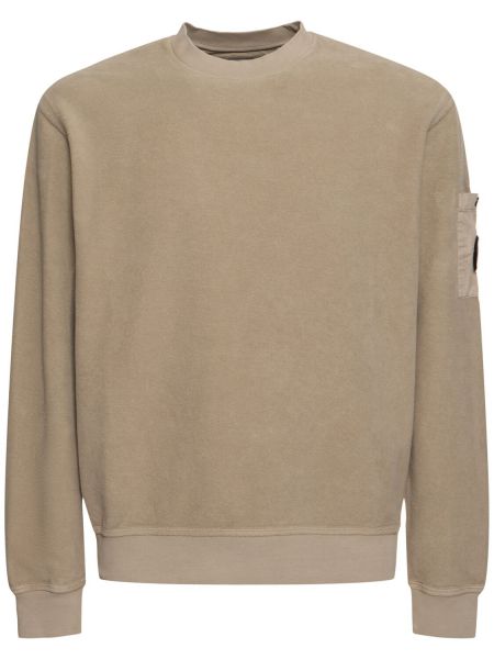 Crewneck collegepaita pyöreällä pääntiellä C.p. Company khaki