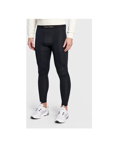 Pantaloni sport slim fit Calvin Klein Performance negru