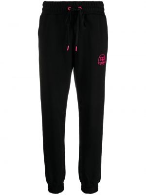 Pantalon de joggings en coton Pinko noir