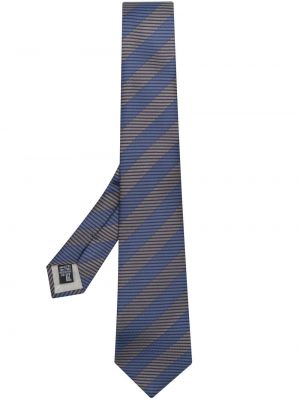 Cravatta a righe Giorgio Armani blu