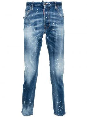 Skinny džíny Dsquared2 modré
