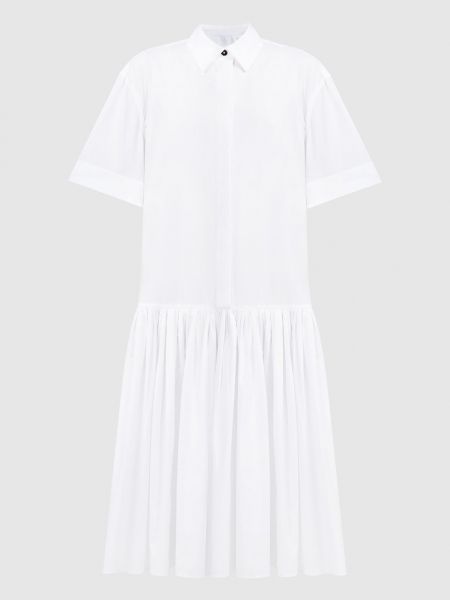 Біла сукня-сорочка Jil Sander