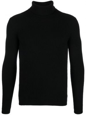 Dzianinowy sweter Saint Laurent czarny