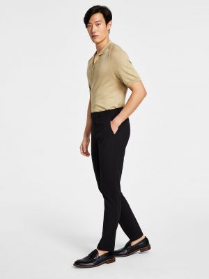 Классические брюки скинни Calvin Klein черные