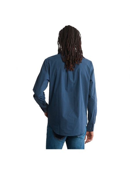 Рубашка с длинным рукавом Timberland синяя