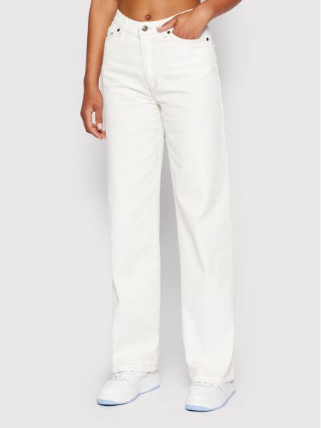 Jeans large Karl Kani blanc