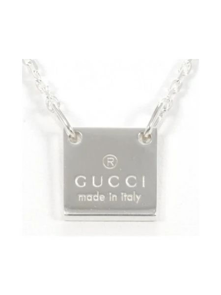 Naszyjnik Gucci Vintage srebrny