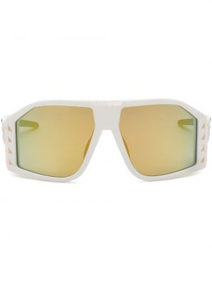 Sonnenbrille Plein Sport weiß