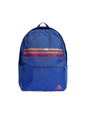 Pruhovaný batoh Adidas modrá
