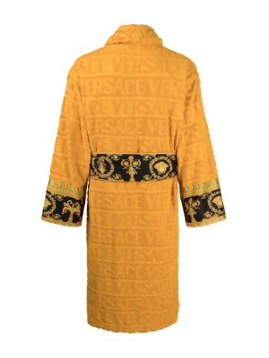 Szlafrok Versace żółty