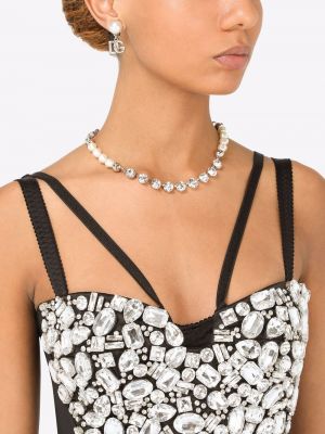 Ohrring mit perlen Dolce & Gabbana silber