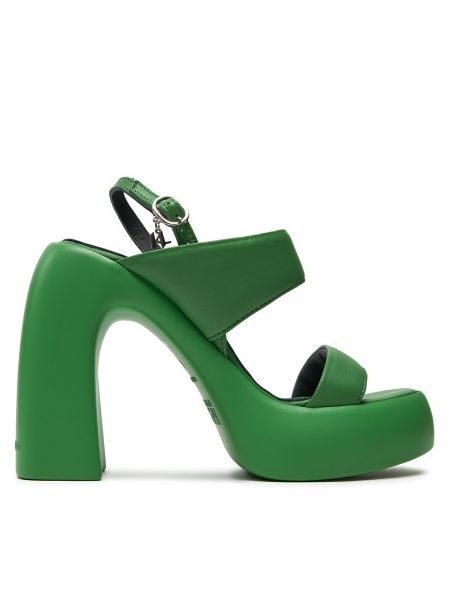 Зеленые босоножки Karl Lagerfeld