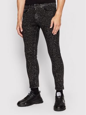 Jeansy skinny Versace Jeans Couture - сzarny