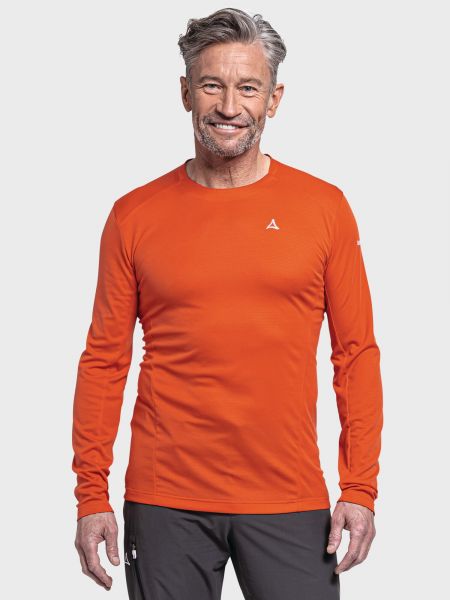 T-shirt manches longues Schöffel orange