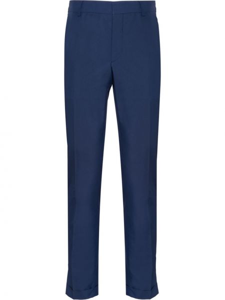 Pantalones chinos slim fit Prada azul
