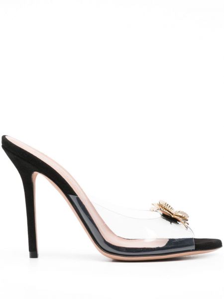 Applikation mules Blumarine sort