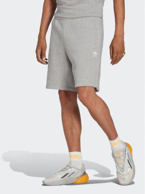 Спортни шорти Adidas сиво