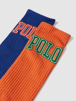 Skarpety Polo Ralph Lauren Underwear pomarańczowe