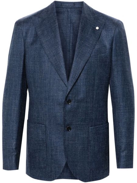 Blazer Luigi Bianchi Mantova blå