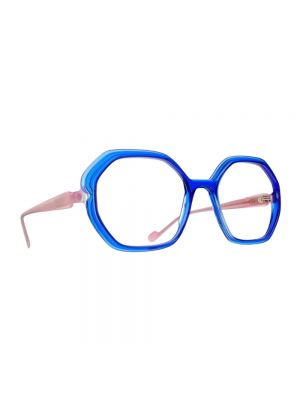 Okulary Caroline Abram niebieskie