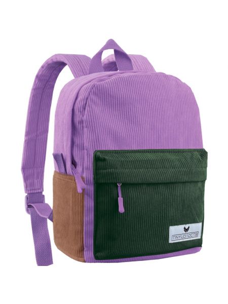 Вельветовый рюкзак Tinyloaders зеленый
