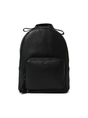 Кожаный рюкзак для ноутбука Doucal's зеленый