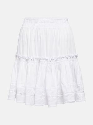 Mini falda Poupette St Barth blanco