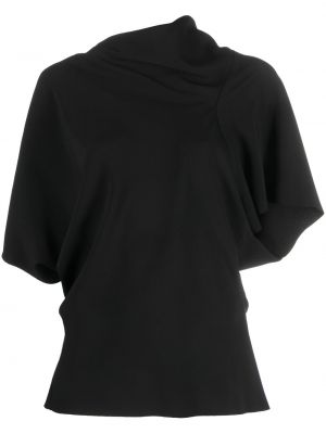 Асиметрична блуза Rick Owens черно