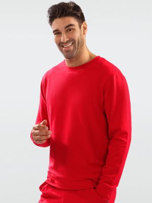 Пуловер Dkaren червено