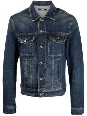 Pérová džínsová bunda 14 Bros modrá