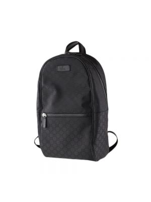 Plecak bawełniany Gucci czarny