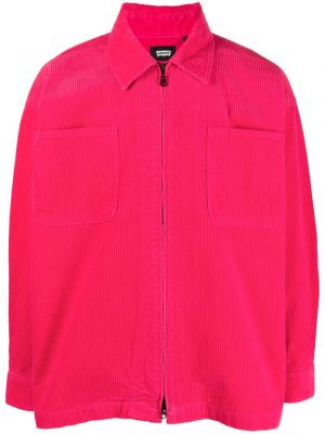 Cipzáras kordbársony dzseki Levi's: Made & Crafted rózsaszín