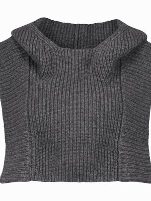 Sweter wełniany z kaszmiru Isabel Marant szary
