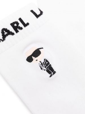 Chaussettes Karl Lagerfeld blanc