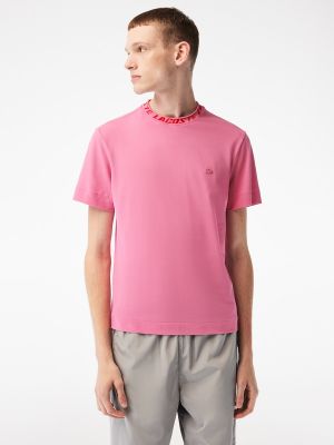 Camiseta Lacoste rosa