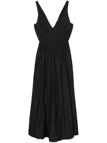 Μάξι φόρεμα Forte_forte μαύρο