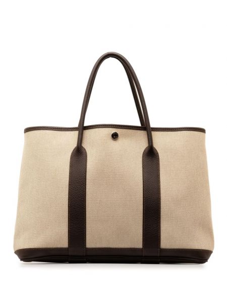 Nákupná taška na párty Hermès Pre-owned hnedá