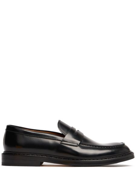 Skinn loafers Doucal's svart