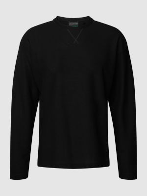 Bluza dresowa Emporio Armani czarna