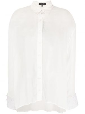 Biała koszula z perełkami Retrofete