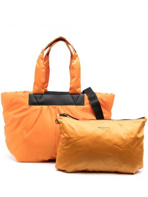 Shopper kabelka Veecollective oranžová