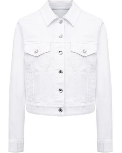 Джинсовая куртка Dolce & Gabbana, белая