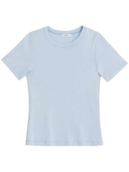 Medvilninis marškinėliai A.l.c. mėlyna